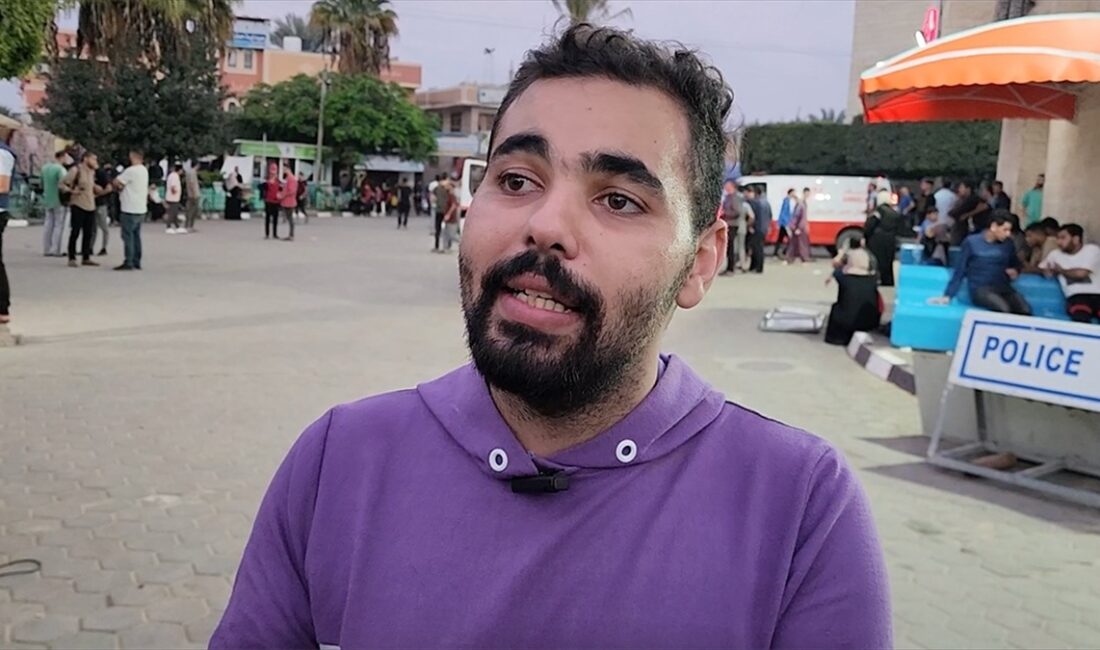 Gazze'deki Şifa Hastanesi'nden çıkmayı başaran Filistinli Cevdet Medhun, "Yaşamak için
