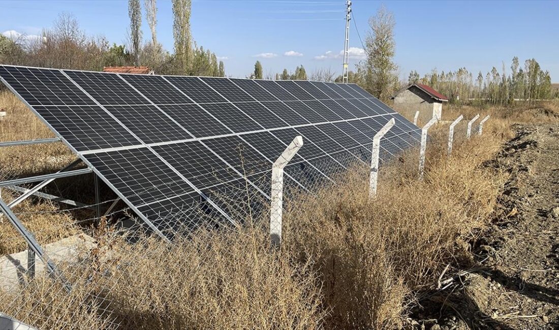 Yozgat'ta İl Özel İdaresinin güneş enerjisi santrali (GES) yatırımlarıyla köylerin