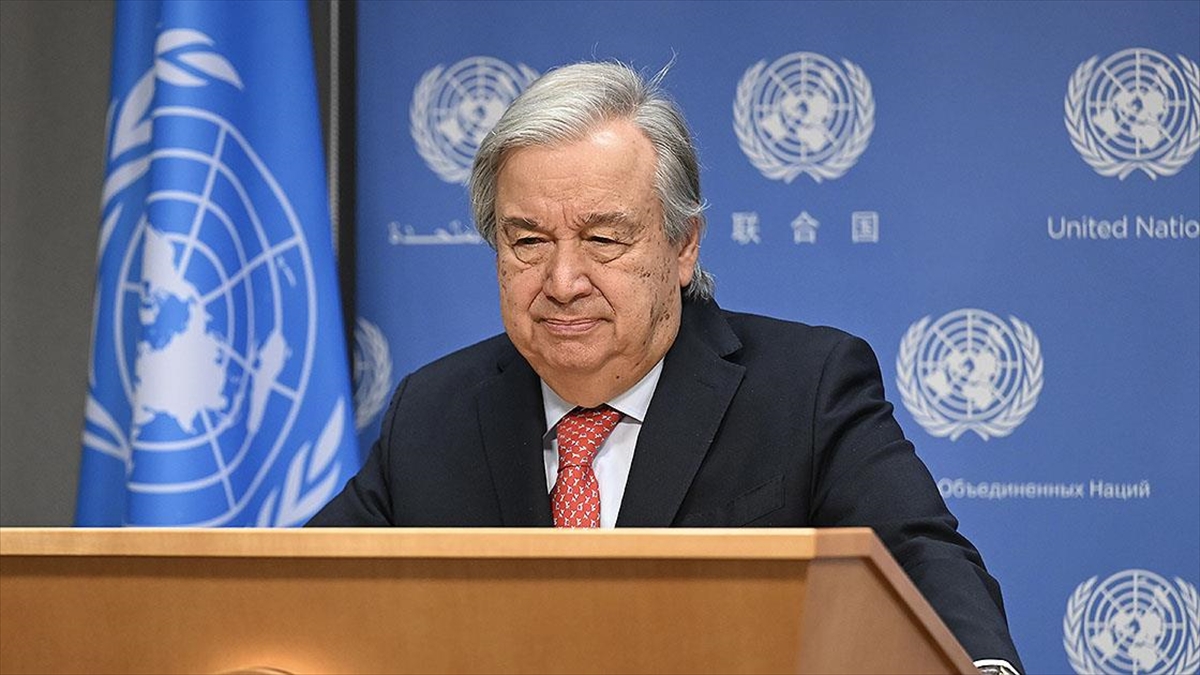 Birleşmiş Milletler (BM) Genel Sekreteri Antonio Guterres, "Gazze'deki insani ara