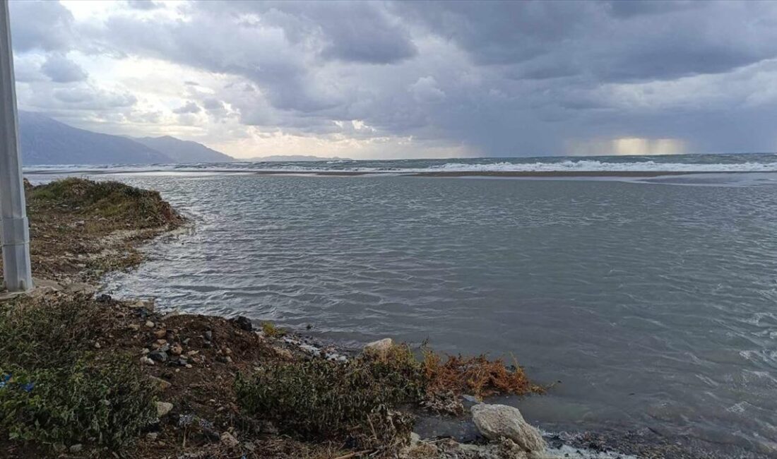 Hatay'ın Samandağ ilçesinde etkili olan sağanak, hayatı olumsuz etkiledi.
