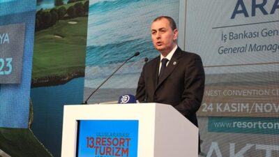 İş Bankası Genel Müdürü Hakan Aran, turizm sektörüne yönelik 1