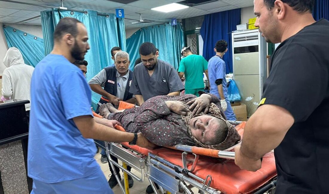  İsrail ordusunun Gazze Şeridi'nin en büyük sağlık kompleksi olan