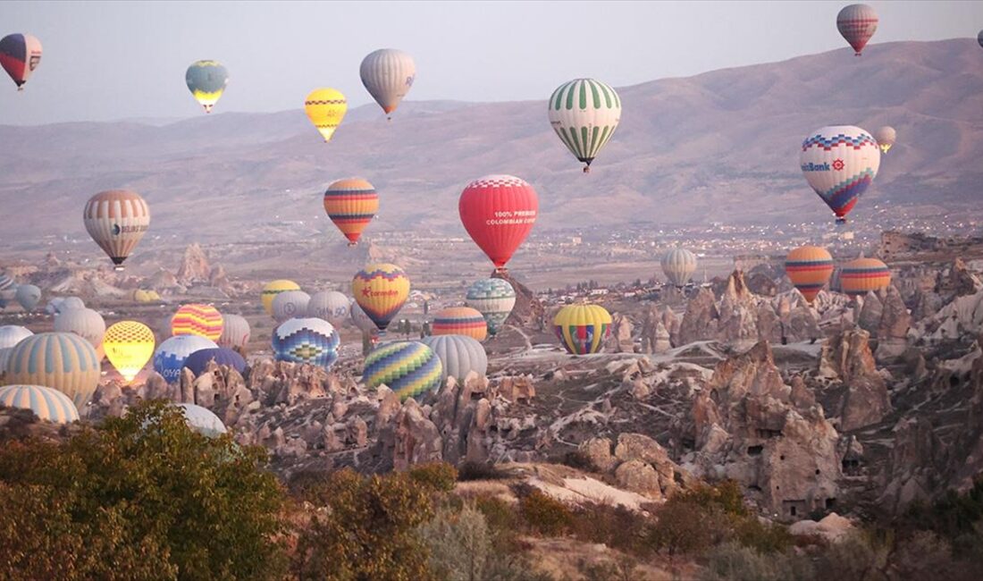 Dünyada sıcak hava balon turunun en yoğun yapıldığı turizm merkezi