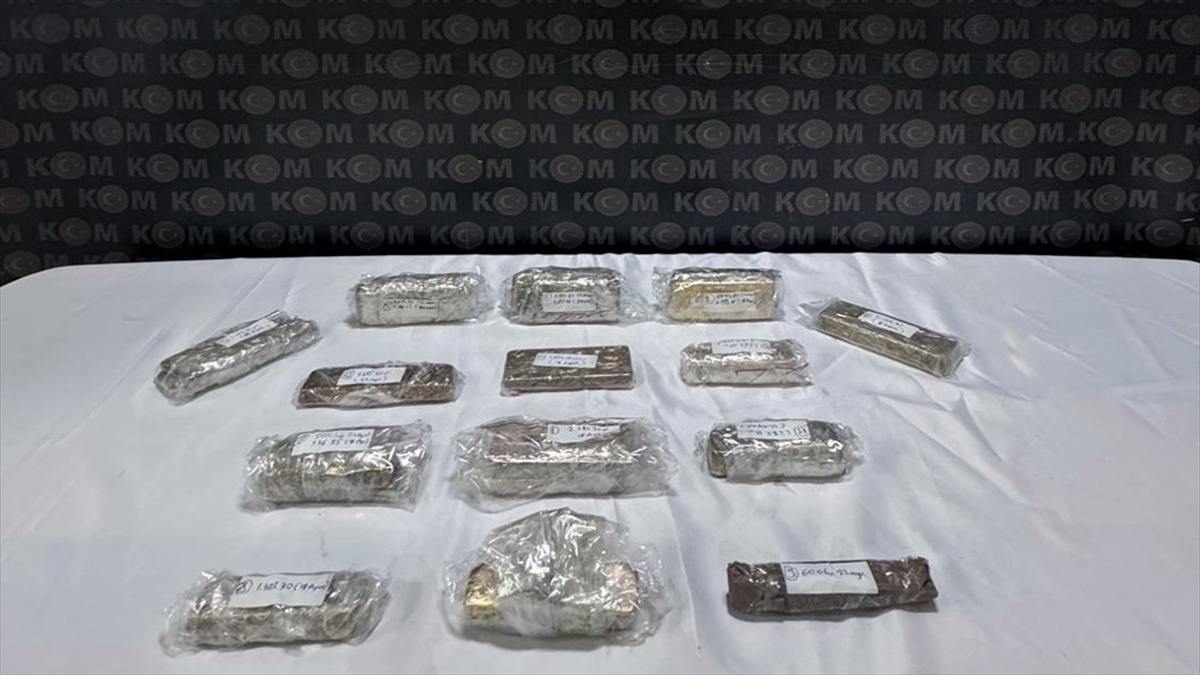 Kapıkule Gümrük Kapısı'nda, sırt çantasındaki 25 kilo 190 gram gümrüksüz