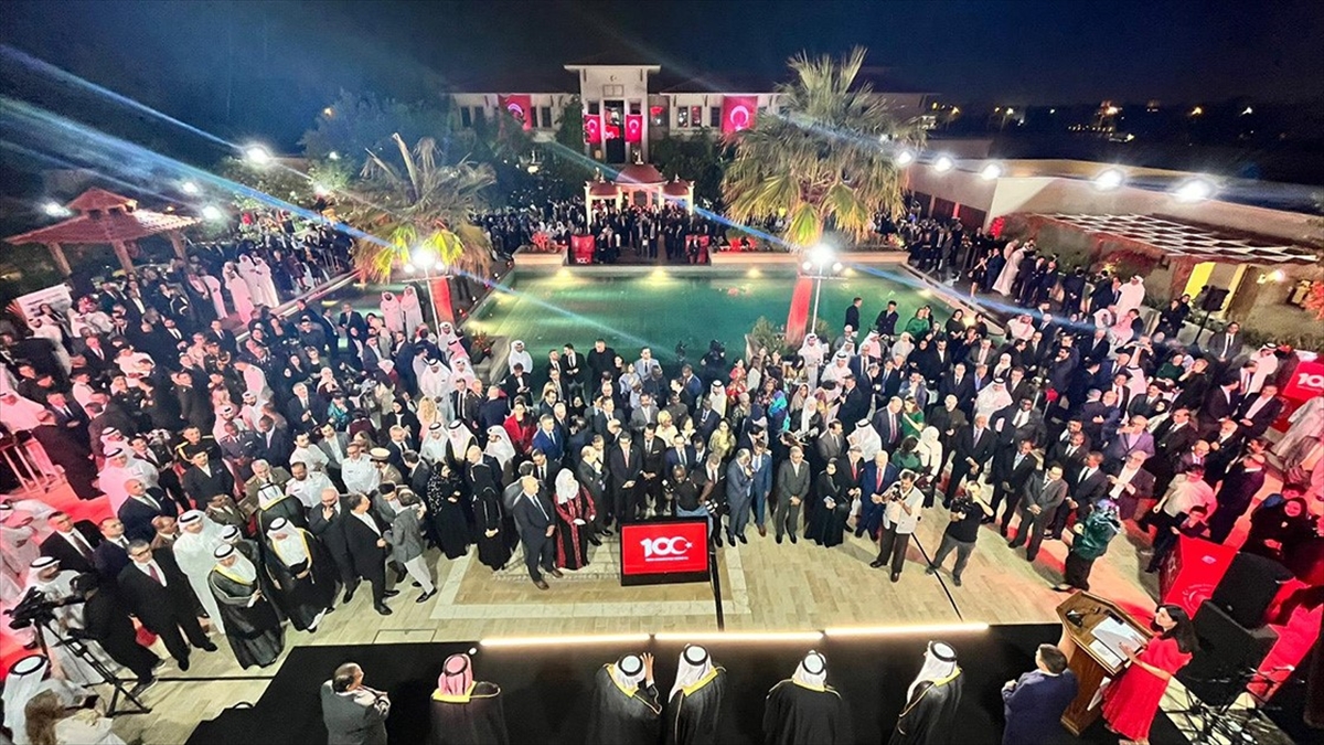 Türkiye Cumhuriyeti'nin 100. yılı kutlamaları kapsamında Türkiye'nin Doha Büyükelçiliği tarafından