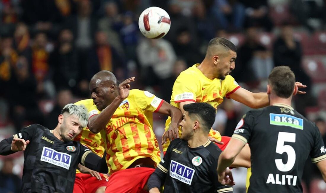 Kayserispor sahasında Alanyaspor'u 1-0 yendi Trendyol Süper Lig'in 11. haftasında Mondihome Kayserispor, sahasında Corendon Alanyaspor'u