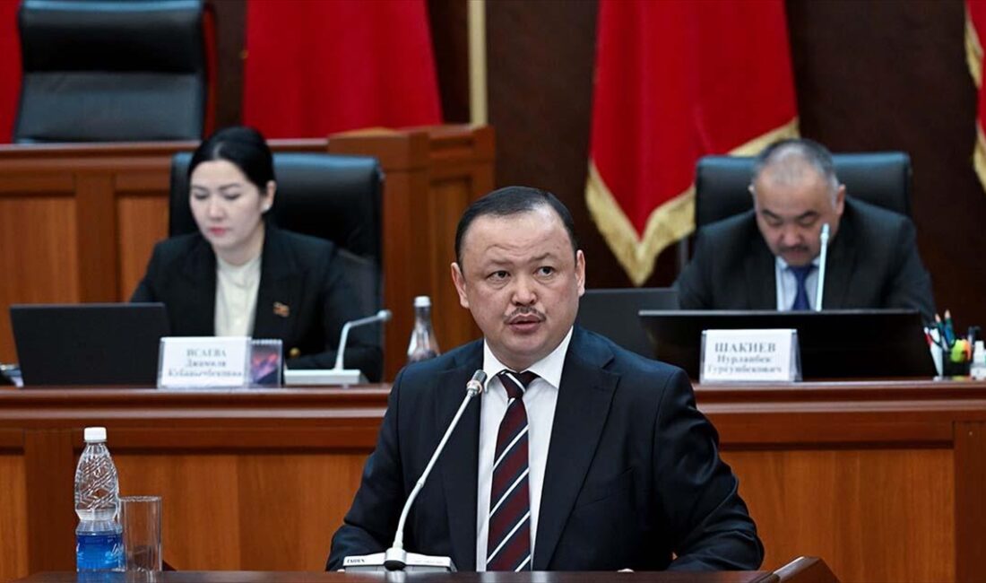 BIŞKEK (AA) – Kırgızistan Meclis Başkanı Nurlanbek Şakiyev’in başkanlığında Kırgız