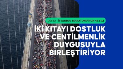 Dünyanın kıtalar arası koşulan tek maratonu İstanbul Maratonu, 45'inci yılında