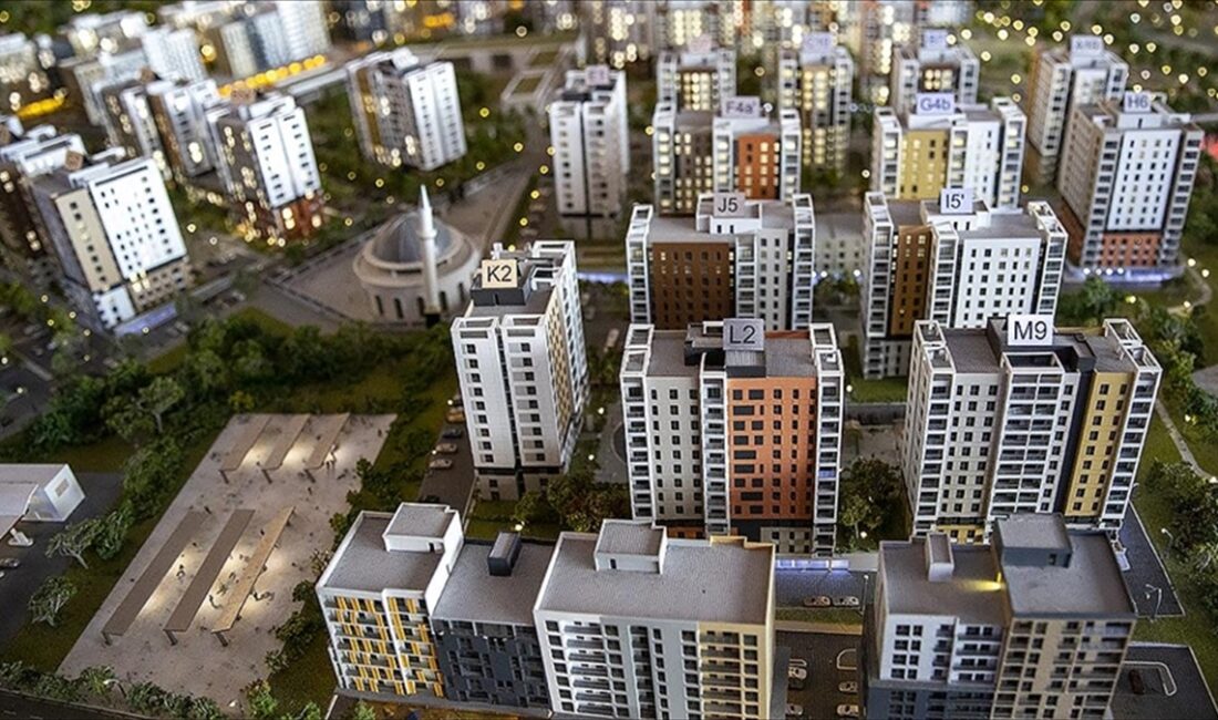Konut Fiyat Endeksi (KFE) eylülde aylık yüzde 4,3 ve yıllık