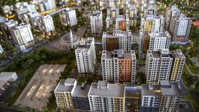 Konut Fiyat Endeksi (KFE) eylülde aylık yüzde 4,3 ve yıllık