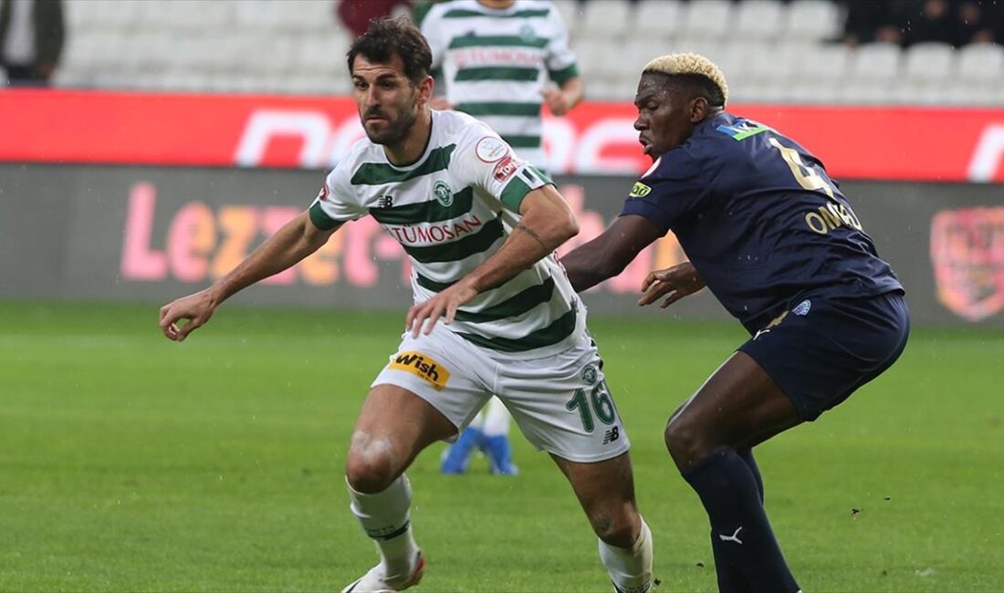 Trendyol Süper Lig'in 13. haftasında TÜMOSAN Konyaspor, konuk ettiği Kasımpaşa'yı