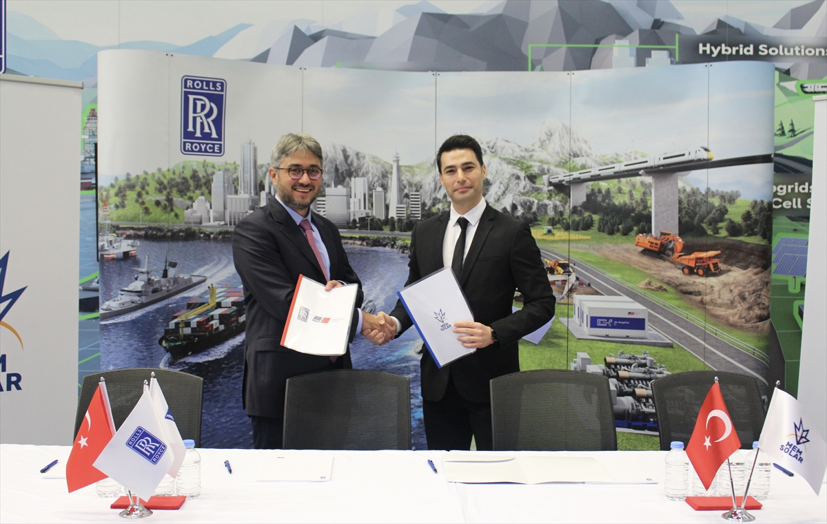 ANKARA (AA) – MEM Solar ile Rolls Royce arasında enerji