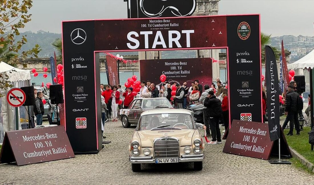 2023 Türkiye Klasik Otomobil Şampiyonası son yarışı Mercedes-Benz 100. Yıl