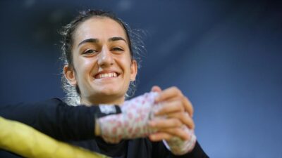 Milli kick boksçu Berfin Yeşilfidan, geçen yıl İtalya'da düzenlenen Dünya