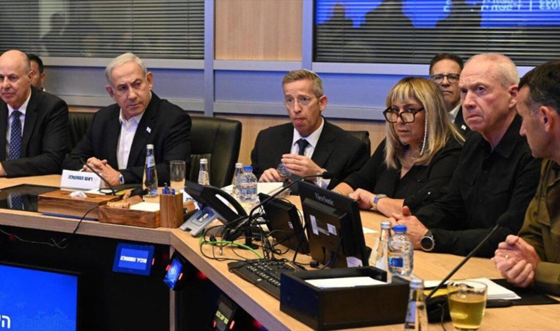 İsrail Başbakanı Binyamin Netanyahu, Genelkurmay Başkanı Herzi Halevi'nin ablukanın sıkılaştırıldığı