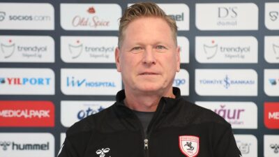 Trendyol Süper Lig ekiplerinden Yılport Samsunspor'un teknik direktörü Markus Gisdol,