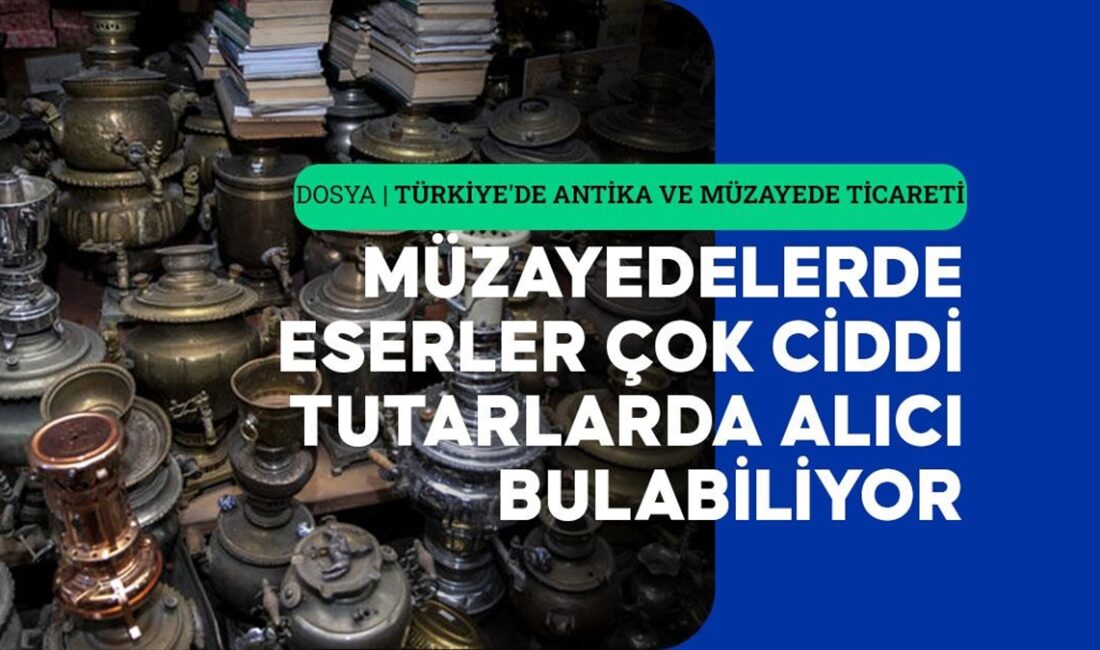 ANKARA (AA) – Anadolu Ajansının (AA) sanat eserleri, koleksiyon eşyaları