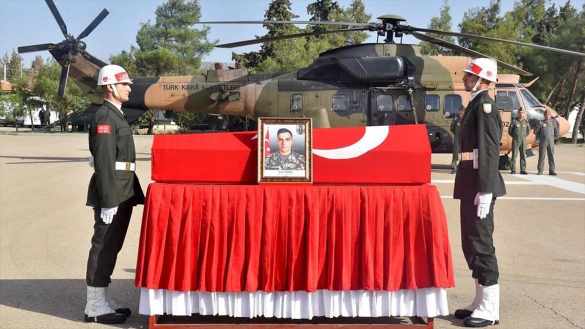 Zeytin Dalı Harekatı bölgesinde meydana gelen silah kazası sonucu şehit