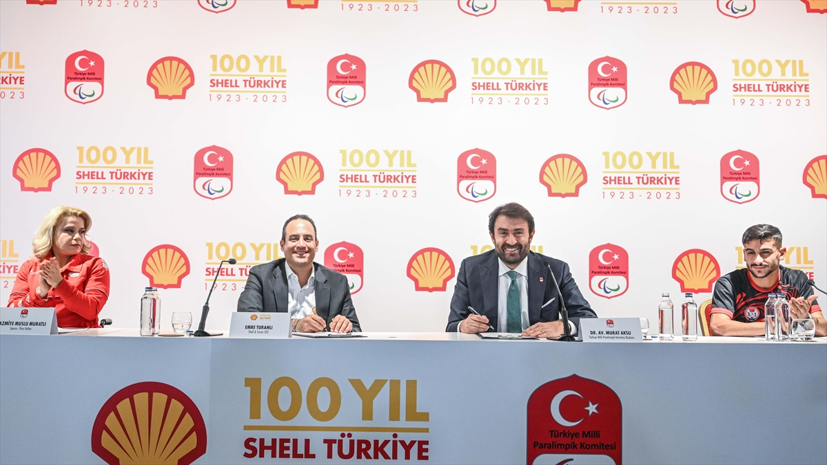 Shell ile Türkiye Milli Paralimpik Komitesi (TMPK) arasında sponsorluk anlaşması