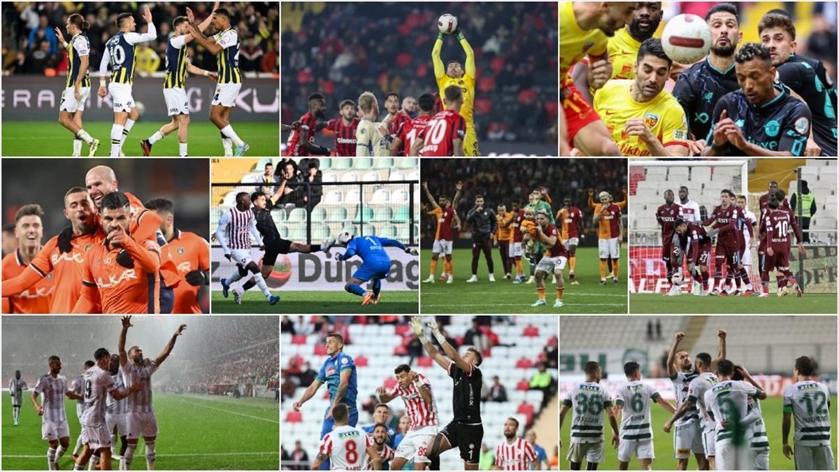 Trendyol Süper Lig'in 13. haftası, oynanan iki maçla sona erdi.