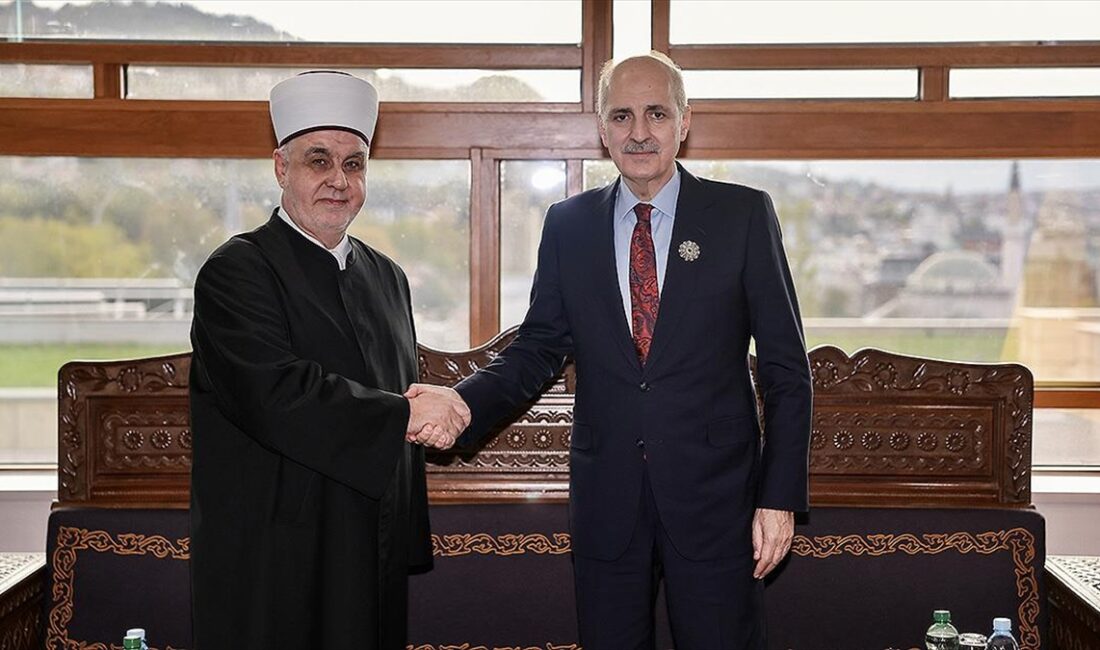 TBMM Başkanı Numan Kurtulmuş, Bosna Hersek'in başkenti Saraybosna’da, Bosna Hersek