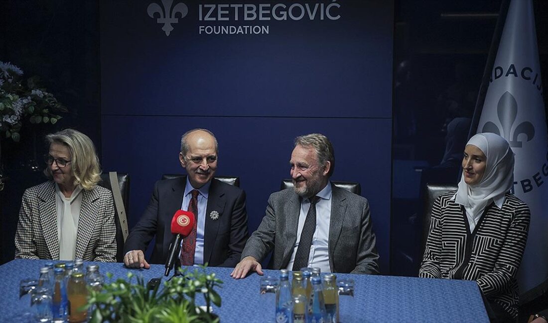Türkiye Büyük Millet Meclisi (TBMM) Başkanı Numan Kurtulmuş, Bosna Hersek'teki