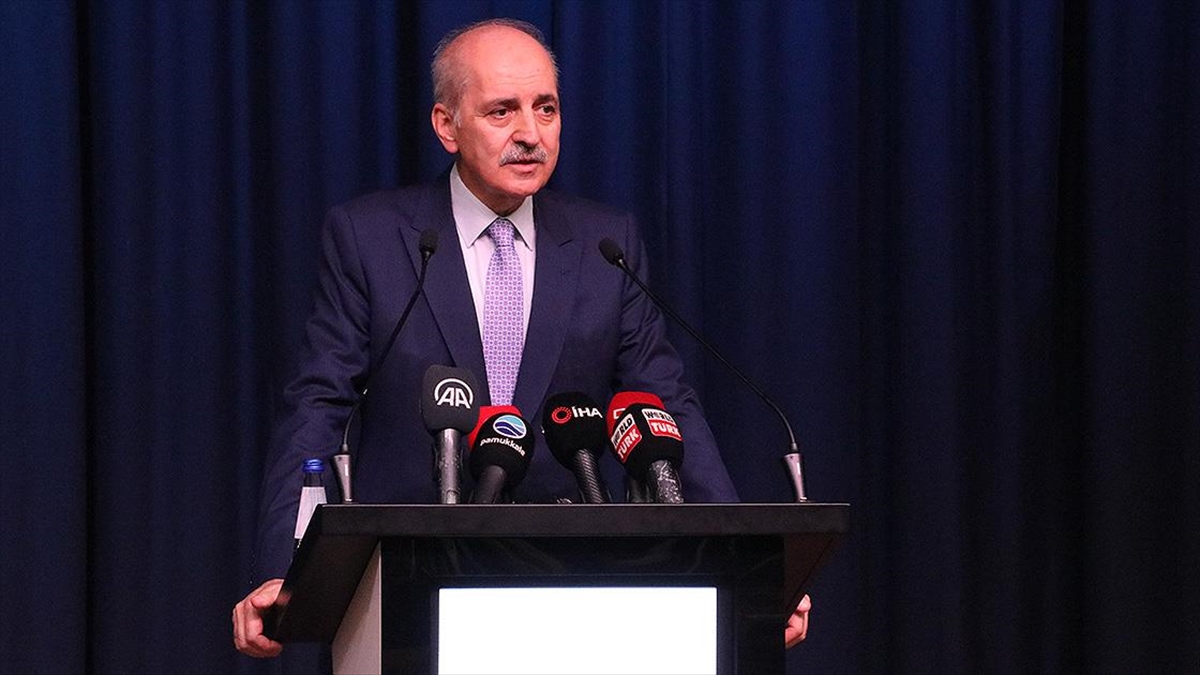 TBMM Başkanı Numan Kurtulmuş, Türkiye'nin öncülüğünde hakkaniyete, adalete, vicdana, insana,