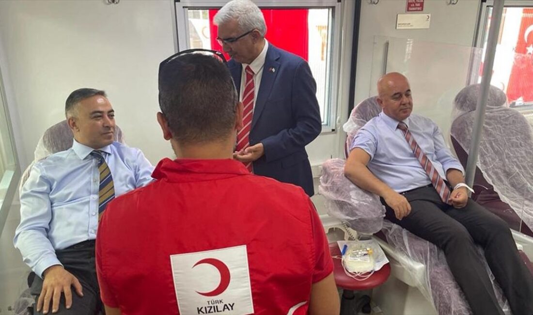 TBMM kampüsünde, Kızılay Haftası kapsamında 2 gün sürecek kan bağışı