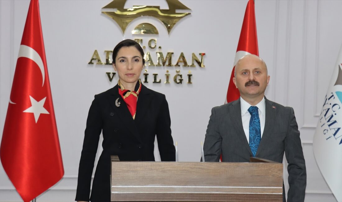 TCMB Başkanı Hafize Gaye Erkan Adıyaman'da ziyaretlerde bulundu Türkiye Cumhuriyet Merkez Bankası Başkanı Hafize Gaye Erkan, ABD'de bulunduğu