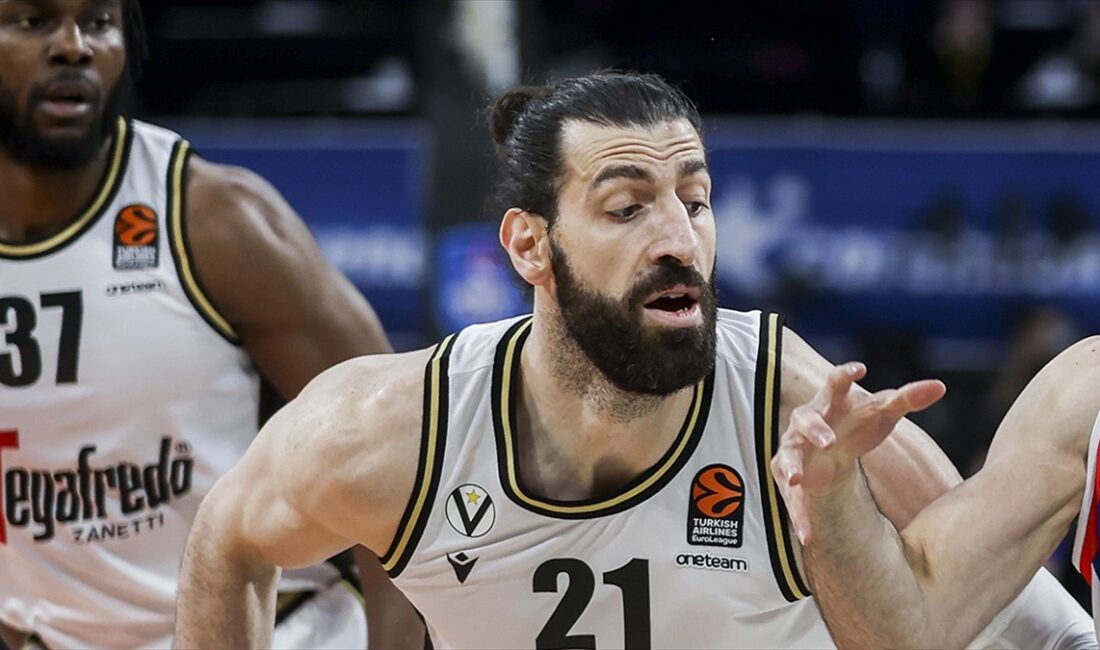 İtalyan ekibi Virtus Bologna forması giyen Tornike Shengelia, THY Avrupa