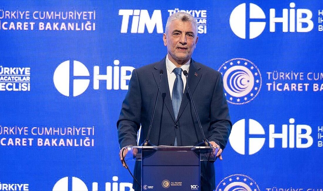 Ticaret Bakanı Ömer Bolat, Türkiye'nin dünya hizmetler ihracatındaki payını yüzde