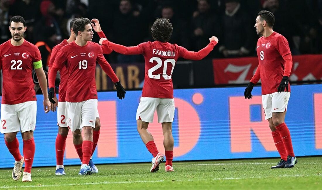Türkiye, hazırlık maçında deplasmanda karşılaştığı Almanya'yı 3-2 mağlup etti.