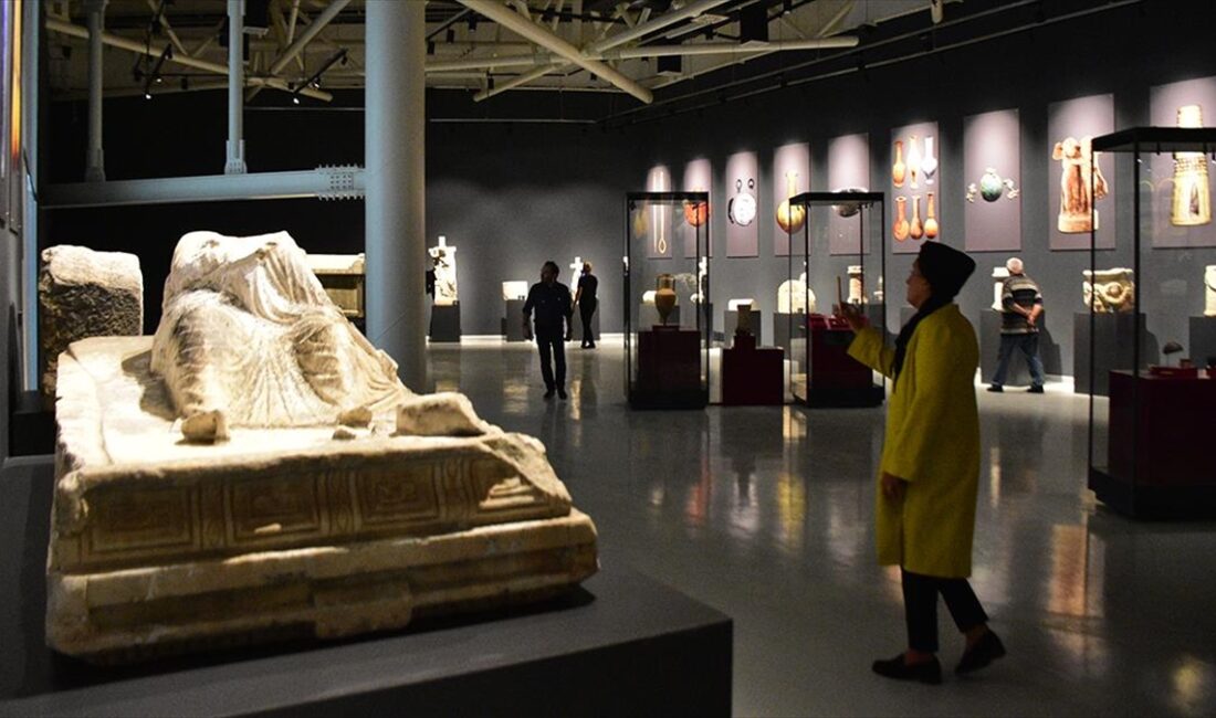 Kültür ve Turizm Bakanı Mehmet Nuri Ersoy, Antalya Nekropol Müzesi'nin