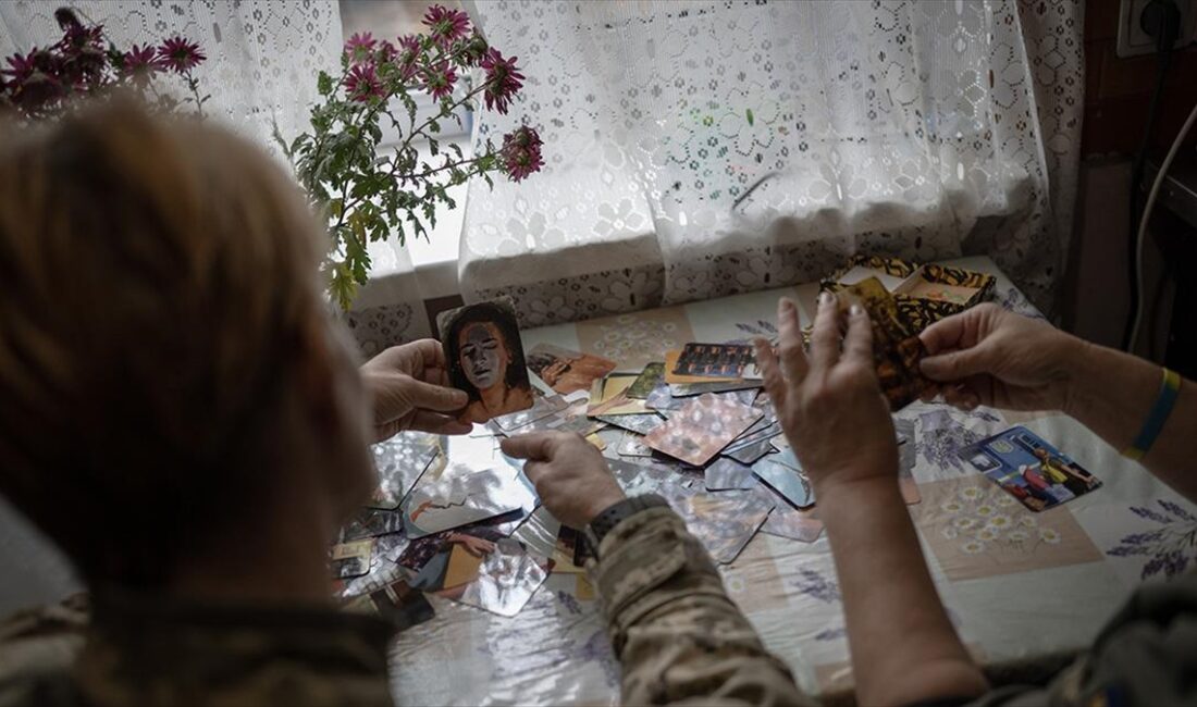 Rusya-Ukrayna savaşı nedeniyle cepheye yakın noktalarda kurulan merkezlerde psikologlar, çatışmalarda