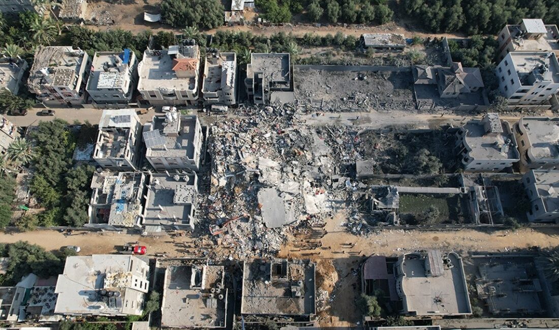 Uydu görüntüleri, İsrail'in 7 Ekim'den bu yana abluka altındaki Gazze