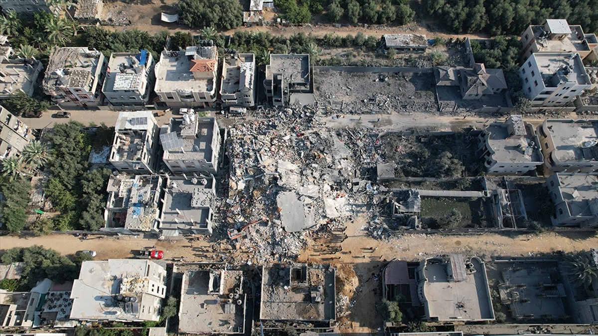 Uydu görüntüleri, İsrail'in 7 Ekim'den bu yana abluka altındaki Gazze