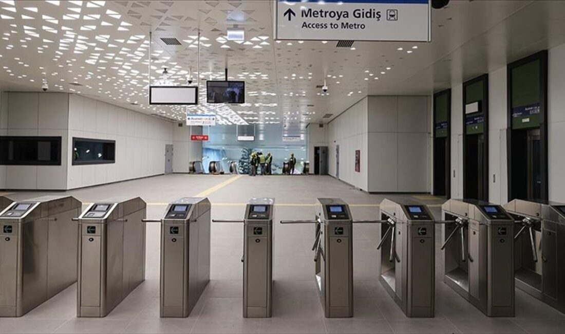 Yenikapı-Atatürk Havalimanı metrosunda sefer düzenlemesi İSTANBUL (AA) – Metro İstanbul’un sosyal medya hesabından yapılan açıklamada,