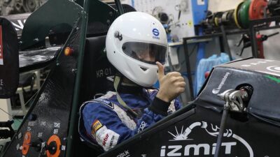 KOCAELI (AA) – Kocaeli &Uuml;niversitesi Otomotiv M&uuml;hendisliği Kul&uuml;b&uuml; (KOTOM) &ccedil;atısı