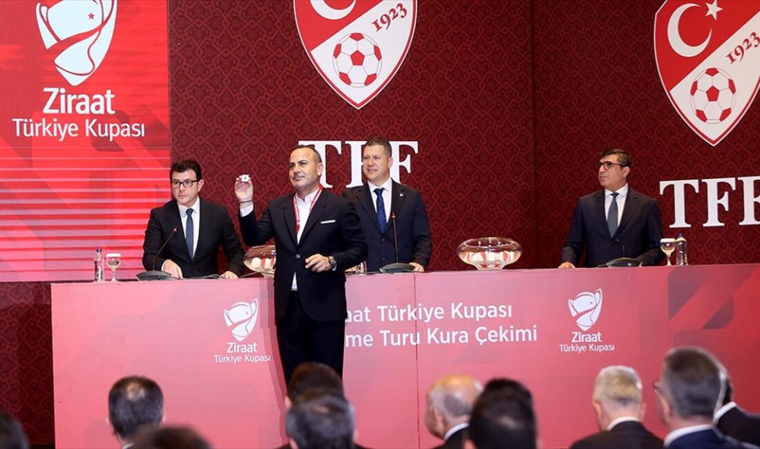 Ziraat Türkiye Kupası'nda 4. eleme turu kura çekimi, İstanbul'da yapıldı.
