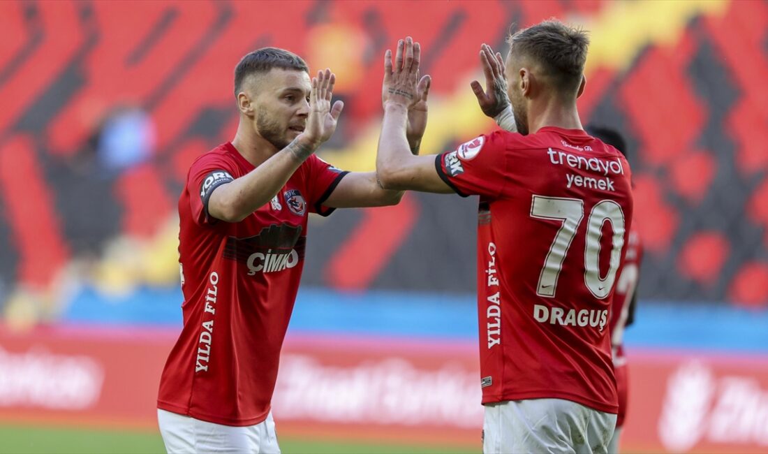 GAZIANTEP (AA) – Ziraat Türkiye Kupası 3. tur maçında Gaziantep
