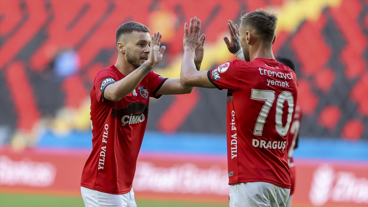 GAZIANTEP (AA) – Ziraat Türkiye Kupası 3. tur maçında Gaziantep