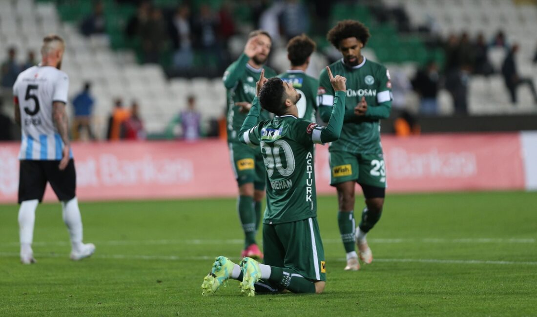 KONYA (AA) – Ziraat Türkiye Kupası 3. tur maçında TÜMOSAN