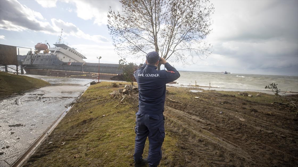 ZONGULDAK (AA) – Karadeniz Ereğli il&ccedil;esinde 19 Kasım’da fırtına nedeniyle
