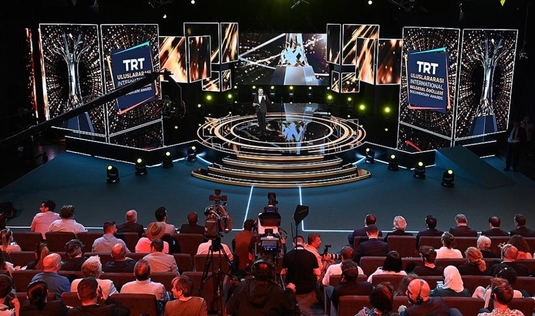 TRT tarafından bu yıl 14'üncüsü düzenlenen "TRT Uluslararası Belgesel Ödülleri"