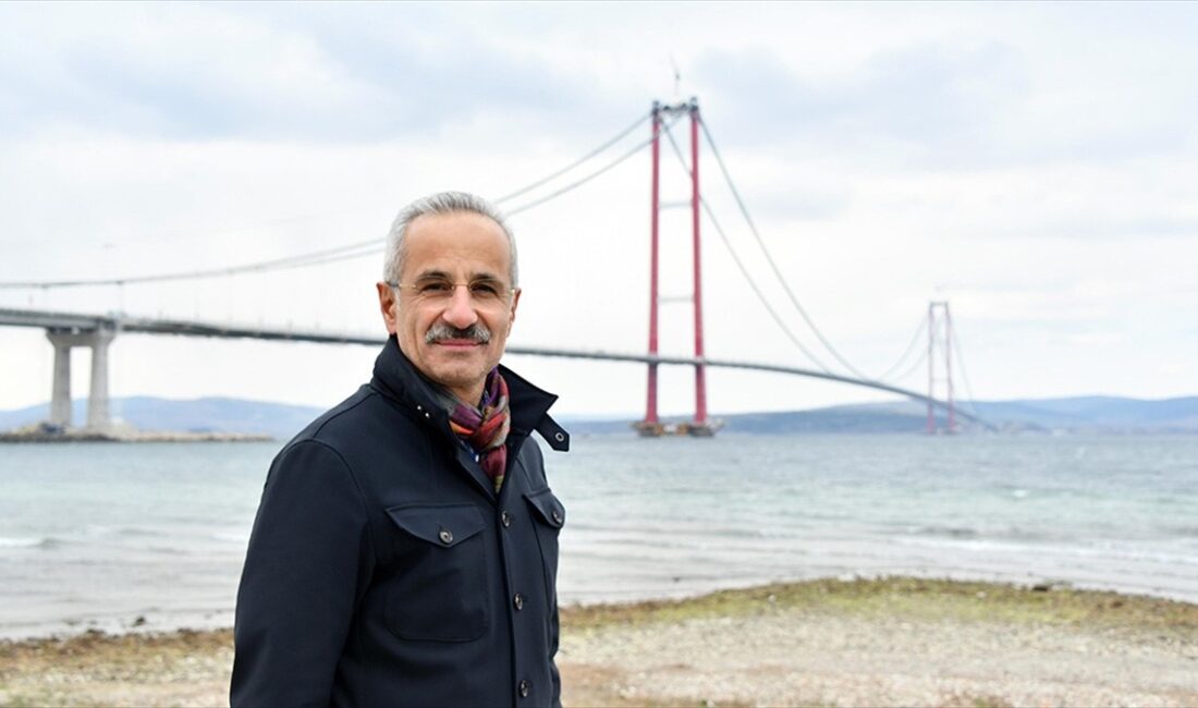 Ulaştırma ve Altyapı Bakanı Abdulkadir Uraloğlu, "Söz konusu ödülle birlikte