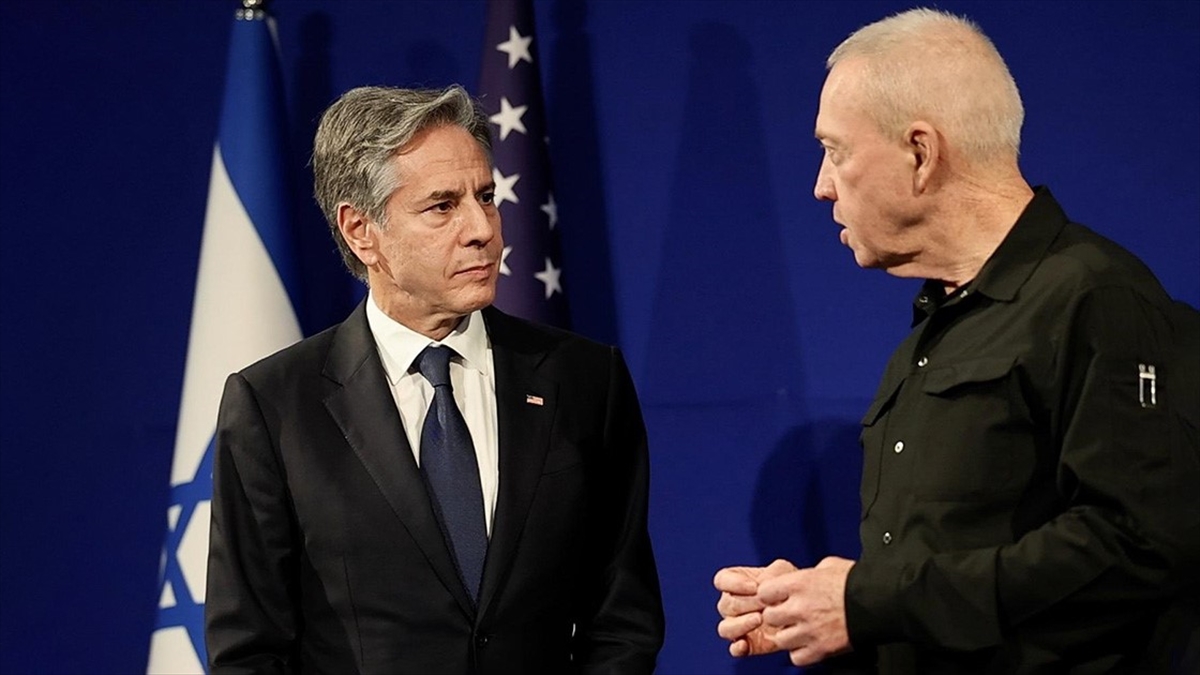 ABD Dışişleri Bakanı Antony Blinken, İsrail Savunma Bakanı Yaov Gallant