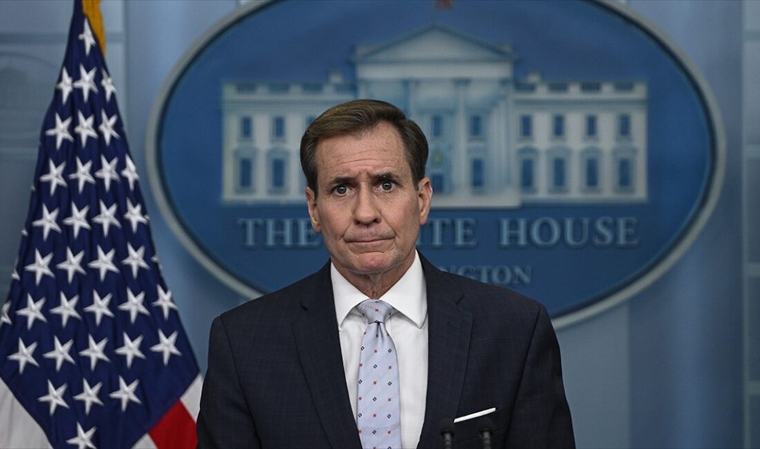 Beyaz Saray Ulusal Güvenlik Konseyi Stratejik İletişim Koordinatörü John Kirby,