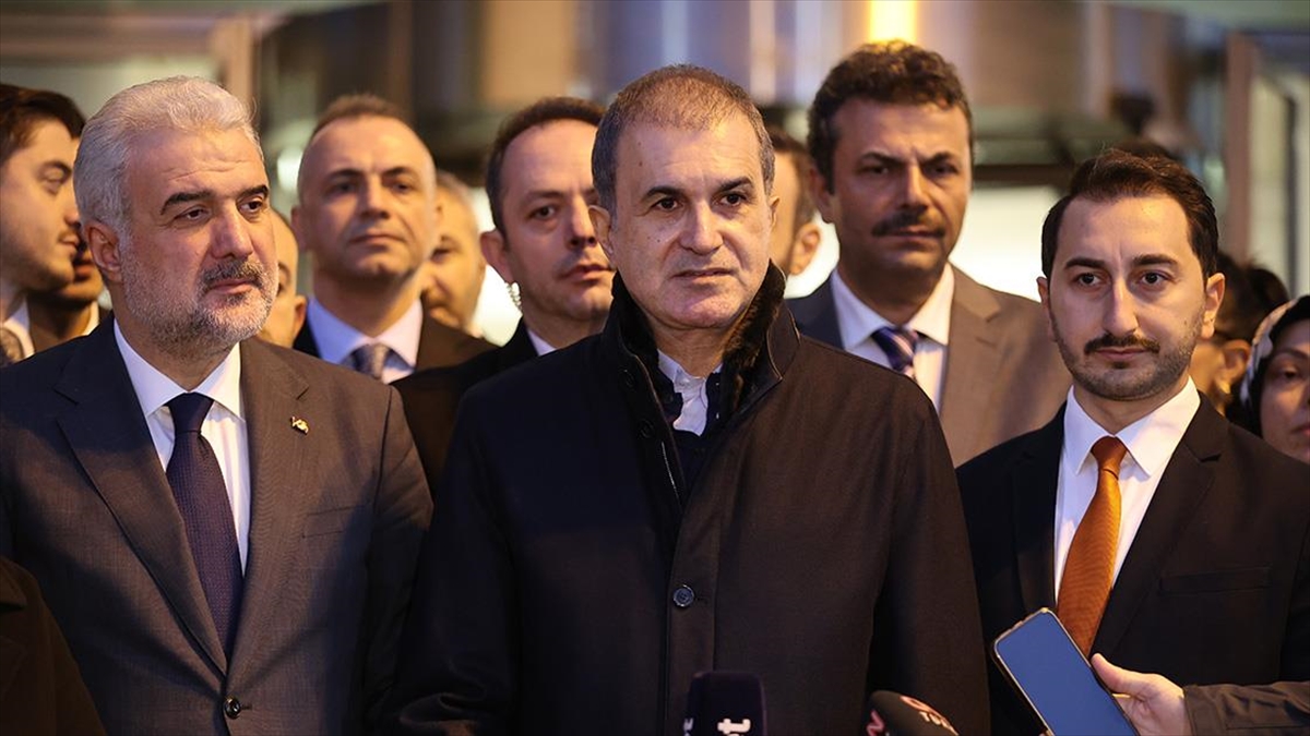 AK Parti Genel Başkan Yardımcısı ve Parti Sözcüsü Ömer Çelik,