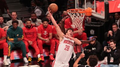 Amerikan Basketbol Ligi'nde (NBA) Houston Rockets, Alperen Şengün'ün "double-double" yaptığı