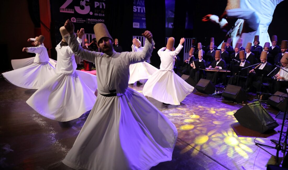 ANTALYA (AA) – Antalya'da, Hazreti Mevlana'nın 750. Vuslat Yıl Dönümü